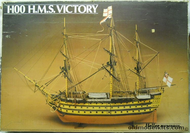 Heller 1/100 HMS Victory plastic model kit